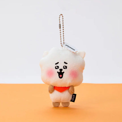 BT21 - TODAY'S FACE HEARTBEAT PLUSH KEYRING - COKODIVE