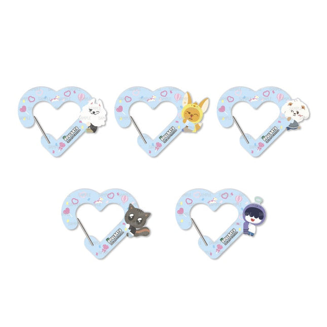 TXT - PPULBATU WALK TOGETHER JAPAN OFFICIAL MD HEART CARABINER - COKODIVE