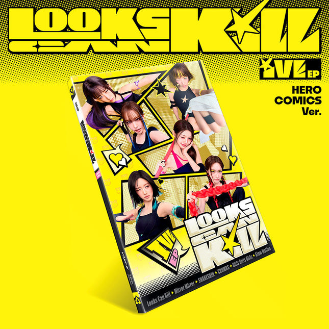 IVE - LOOKS CAN KILL EP ALBUM STARSHIP GIFT STANDARD HERO COMICS VER - COKODIVE