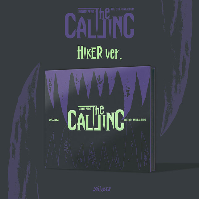XIKERS - ROUTE ZERO : THE CALLING 8TH MINI ALBUM TOKTOQ GIFT HIKER VER