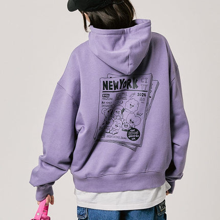 BT21 - HOODED SWEATSHIRT 2024 F/W CITY EDITION - COKODIVE