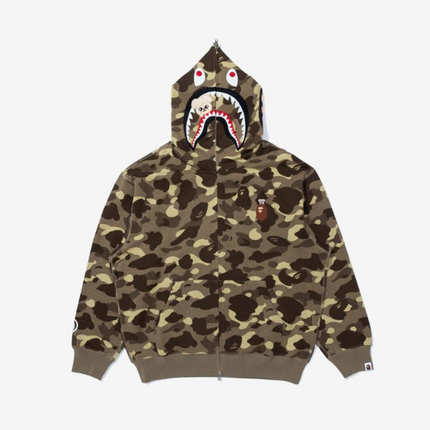STRAY KIDS - BAPE X STRAY KIDS COLLABORATION OFFICIAL MD SHARK FULL ZIP HOODIE M (SEUNGMIN) - COKODIVE