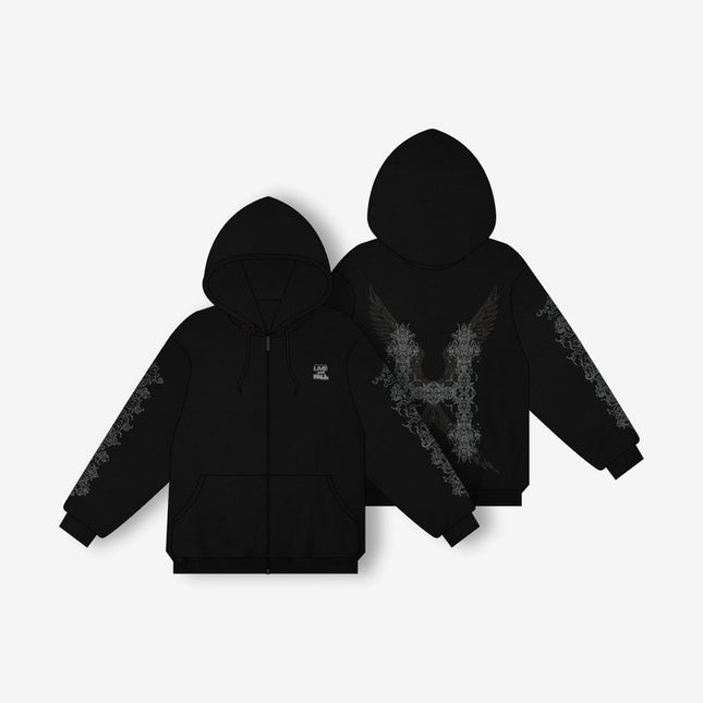 XDINARY HEROES - LIVE AND FALL CONCERT OFFICIAL MD HOOD ZIP-UP - COKODIVE