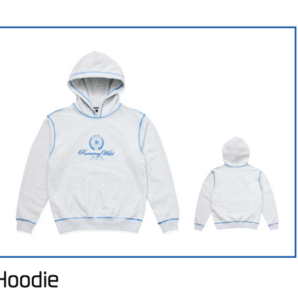 BTS JIN - HAPPY POP-UP : RUNNING WILD TO HAPPINESS OFFICIAL MD HOODIE - COKODIVE