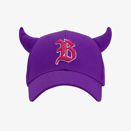 BABYMONSTER - DRIP 1ST FULL ALBUM OFFICIAL MD HORN BALLCAP PURPLE - COKODIVE