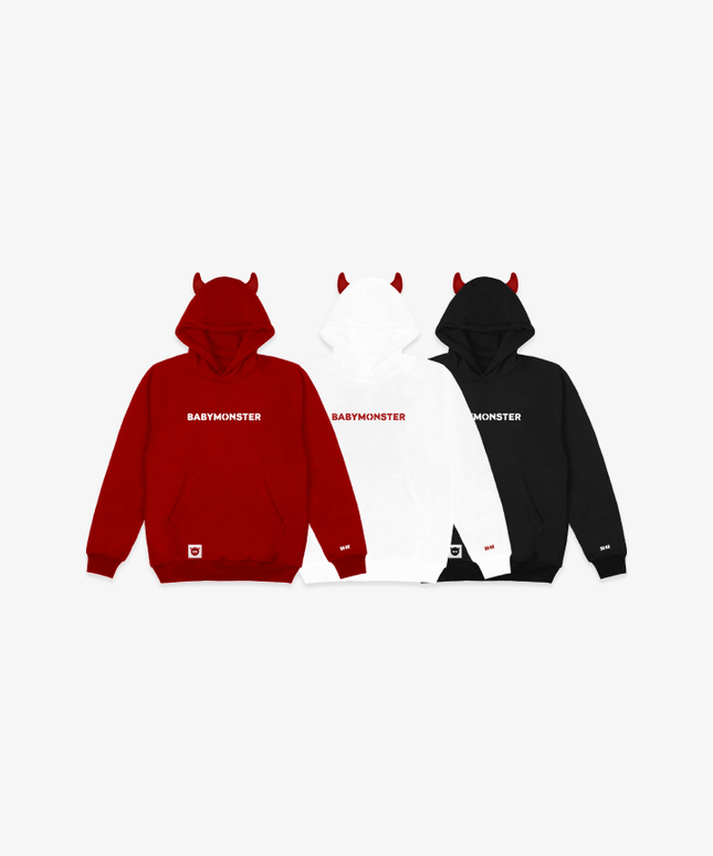 BABYMONSTER - DRIP 1ST FULL ALBUM OFFICIAL MD HORN HOODIE - COKODIVE