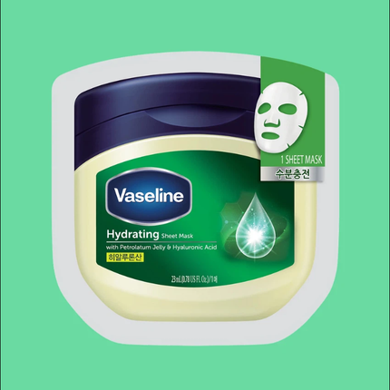 VASELINE HYDRATING SHEET MASK (10EA) - COKODIVE