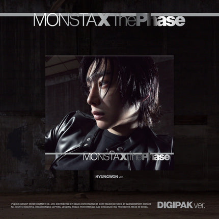 MONSTA X - THE PHASE EP ALBUM STARSHIP GIFT DIGIPACK VER HYUNGWON