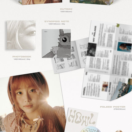 CHUU - HOWL 1ST SOLO ALBUM - COKODIVE