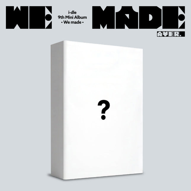 I-DLE - WE MADE 9TH MINI ALBUM WEVERSE SHOP GIFT A VER - COKODIVE