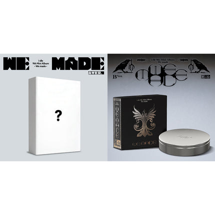 I-DLE - WE MADE 9TH MINI ALBUM A VER + B VER SET - COKODIVE