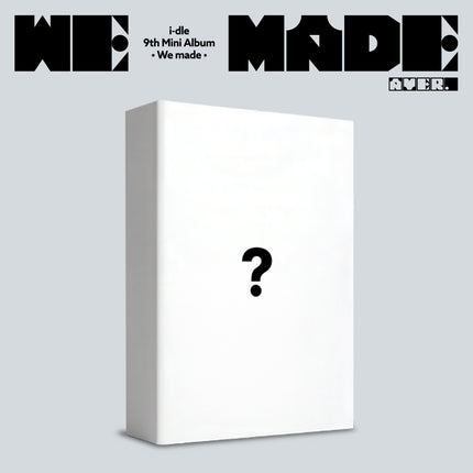 I-DLE - WE MADE 9TH MINI ALBUM WEVERSE SHOP GIFT MONO VER