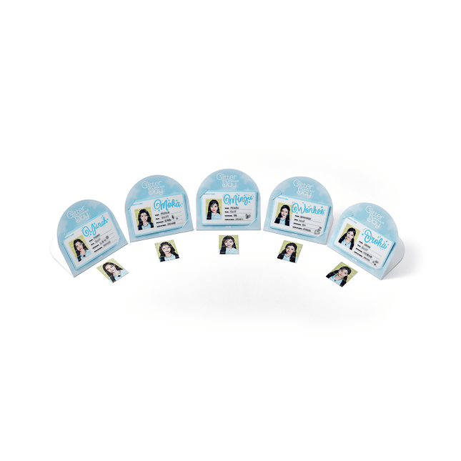ILLIT - 2025 ILLIT GLITTER DAY IN SEOUL OFFICIAL MD ID CARD SET - COKODIVE