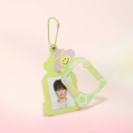 TRUZ - PLANET PHOTO FRAME KEYRING