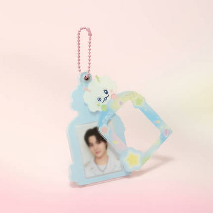 TRUZ - PLANET PHOTO FRAME KEYRING