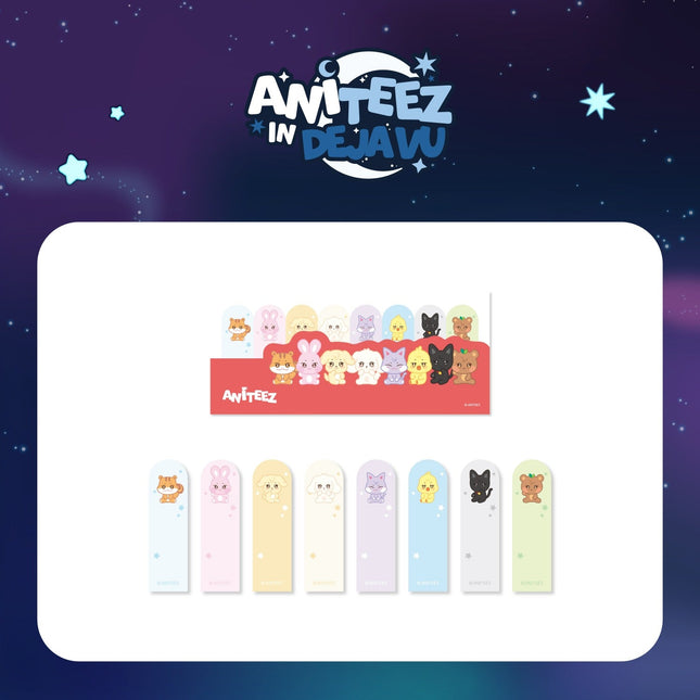 ATEEZ - ANITEEZ IN DEJAVU POP UP OFFICIAL MD INDEX STICKY MEMO SET - COKODIVE