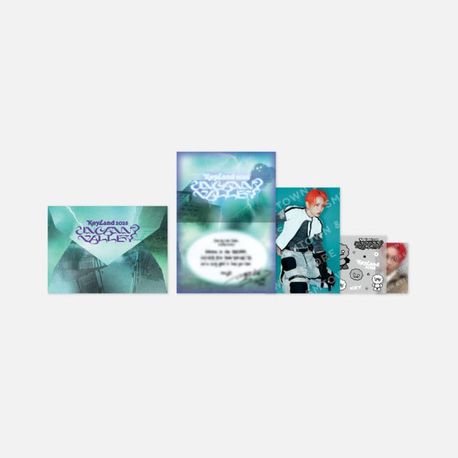SHINEE KEY - KEYLAND : UNCANNY VALLEY 2025 OFFICIAL MD INVITATION SET - COKODIVE