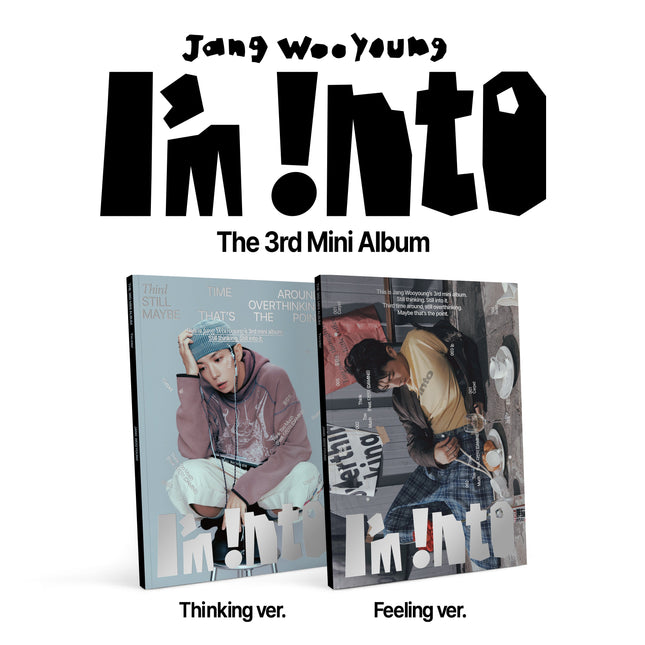 JANG WOOYOUNG - I'M INTO 3RD MINI ALBUM STANDARD SET - COKODIVE