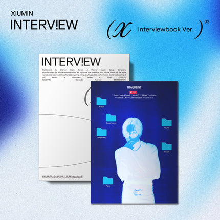 XIUMIN - INTERVIEW X 2ND MINI ALBUM INTERVIEWBOOK VER - COKODIVE