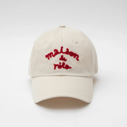 [IVE JANG WONYOUNG PICK] MAISON DE ROLA BALL CAP BEIGE - COKODIVE