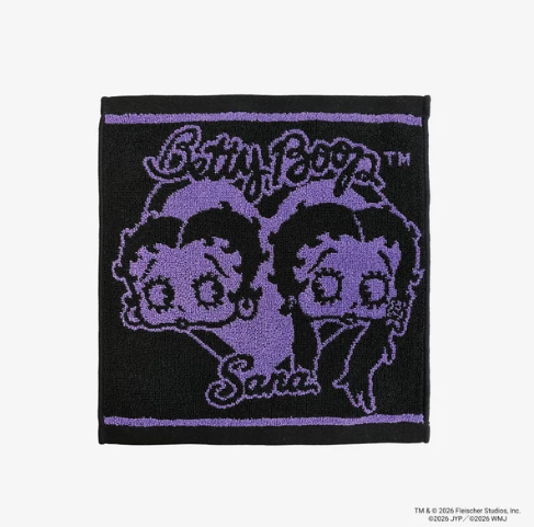 TWICE SANA - BETTY BOOP X SANA OFFICIAL MD JACQUARD TOWEL - COKODIVE