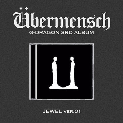 G-DRAGON - UBERMENSCH 3RD ALBUM JEWEL CASE VER VER.1 - COKODIVE