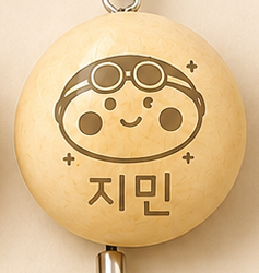 [FOR ARMY] CUSTOM BTS BIAS KANCHO SHAPED KEYRING (SWIM VER) - COKODIVE
