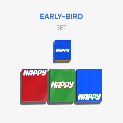 BTS JIN - HAPPY 1ST SOLO ALBUM WEVERSE GIFT EARLY BIRD SET