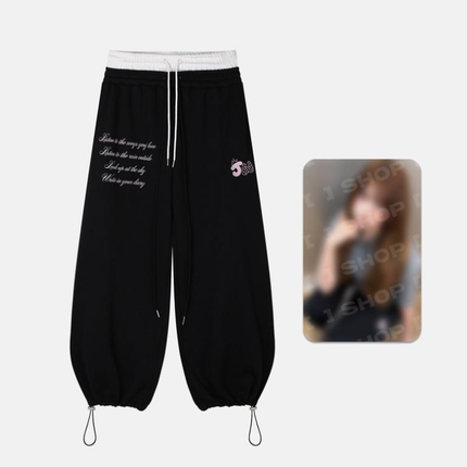 NMIXX - ARTIST LABEL : NMIXX EDITION JIWOO TRAINING PANTS - COKODIVE