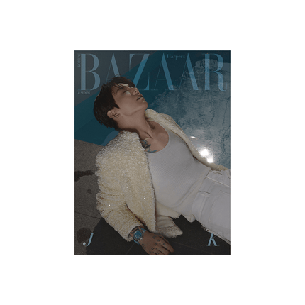 BTS JUNG KOOK - BAZAAR MAGAZINE 2026 JUNE ISSUE COVER C W - COKODIVE