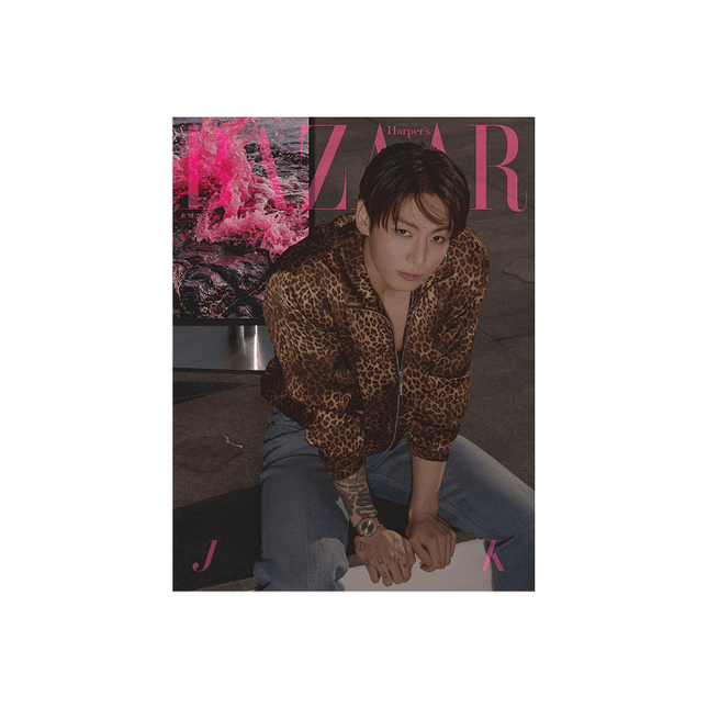 BTS JUNG KOOK - BAZAAR MAGAZINE 2026 JUNE ISSUE COVER D W - COKODIVE