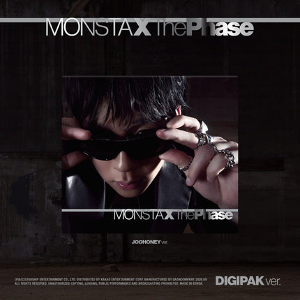 MONSTA X - THE PHASE EP ALBUM STARSHIP GIFT DIGIPACK VER JOOHONEY