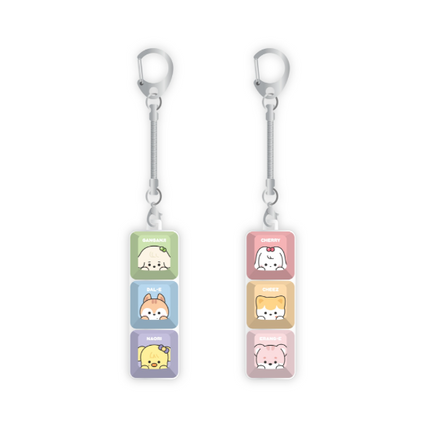 IVE - SHOW WHAT I AM WORLD TOUR OFFICIAL MD MINIVE KEYCAP KEYRING - COKODIVE