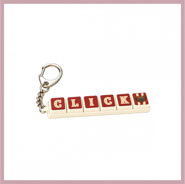 JISOO - CLICK IN SEOUL OFFICIAL MD KEYCAP KEYRING - COKODIVE