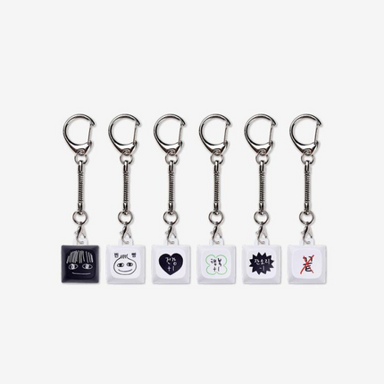 DAY6 SUNGJIN - PARKSUNGJJIN OFFICIAL MD SECRET KEYCAP KEYRING - COKODIVE