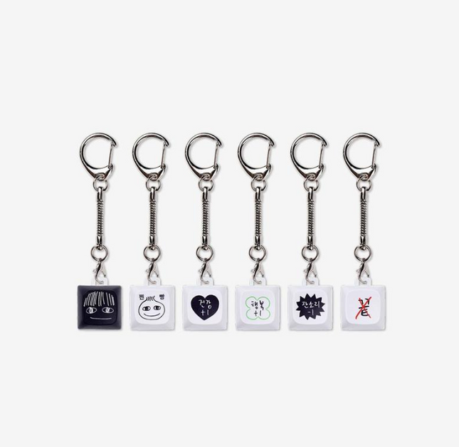 DAY6 SUNGJIN - PARKSUNGJJIN OFFICIAL MD SECRET KEYCAP KEYRING - COKODIVE
