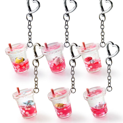 BT21 - CHERRY BLOSSOM MININI WATER KEYRING - COKODIVE