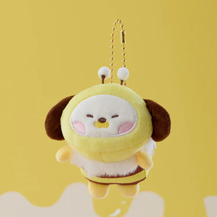 BT21 - MININI HONEYBEE PLUSH KEYRING - COKODIVE