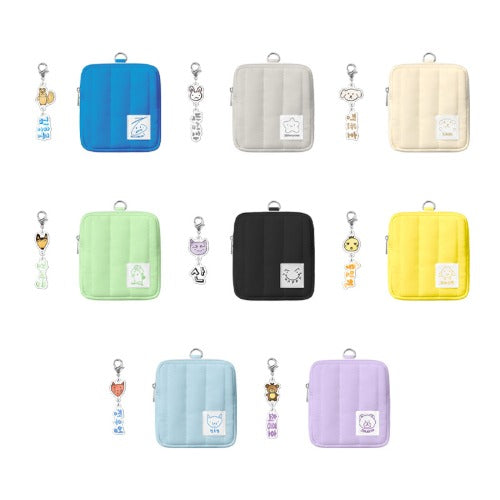 ATEEZ - TOWARDS THE LIGHT WILL TO POWER FINALE IN SEOUL OFFICIAL MD KEYRING MINI POUCH - COKODIVE