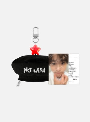 NCT WISH - 1ST DEBUT ANNIVERSARY OFFICIAL MD BERET KEYRING SET - COKODIVE