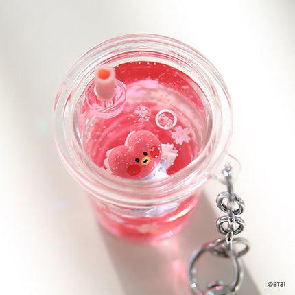 BT21 - CHERRY BLOSSOM MININI WATER KEYRING - COKODIVE