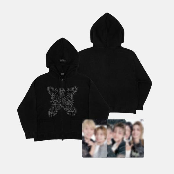 XDINARY HEROES - BEAUTIFUL MIND FINALE OFFICIAL MD KNIT HOOD ZIP-UP - COKODIVE