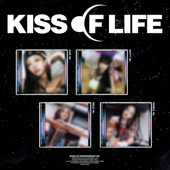 KISS OF LIFE - LOVE YOURSELF 3RD MINI ALBUM JEWEL VER SET - COKODIVE