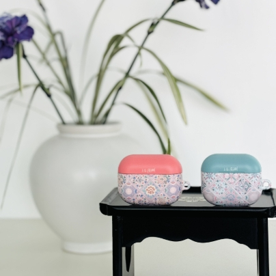 KOREAN PHOENIX PATTERN EARBUD CASE - COKODIVE