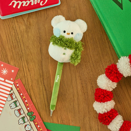 BT21 - MINI MININI PETIT HOLIDAY SNOWMAN DOLL GEL PEN