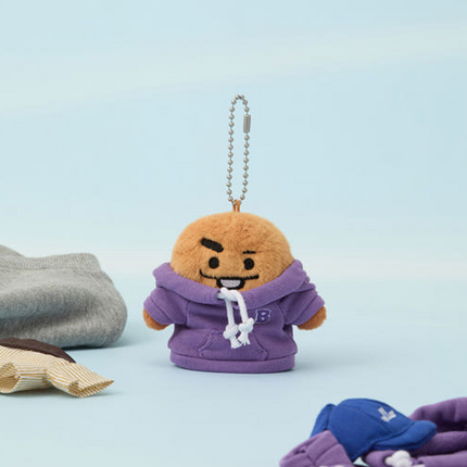 BT21 - PETIT CLOSET PLUSH DOLL KEYRING - COKODIVE
