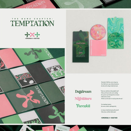 TXT - THE NAME CHAPTER TEMPTATION 5TH MINI ALBUM - COKODIVE
