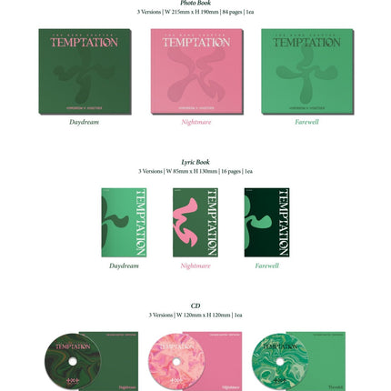 TXT - THE NAME CHAPTER TEMPTATION 5TH MINI ALBUM - COKODIVE