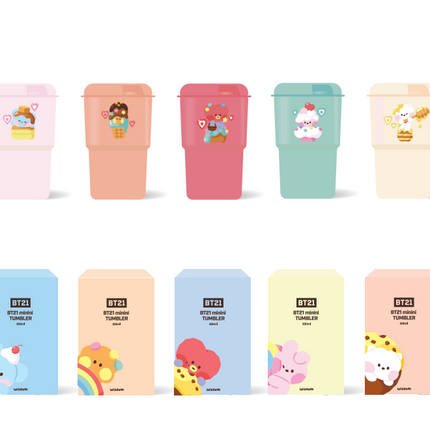 BT21 MININI TUMBLER SWEETIE - COKODIVE