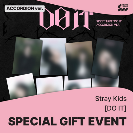 STRAY KIDS - DO IT SKZ IT TAPE ALBUM SOUNDWAVE GIFT ACCORDION VER RANDOM - COKODIVE